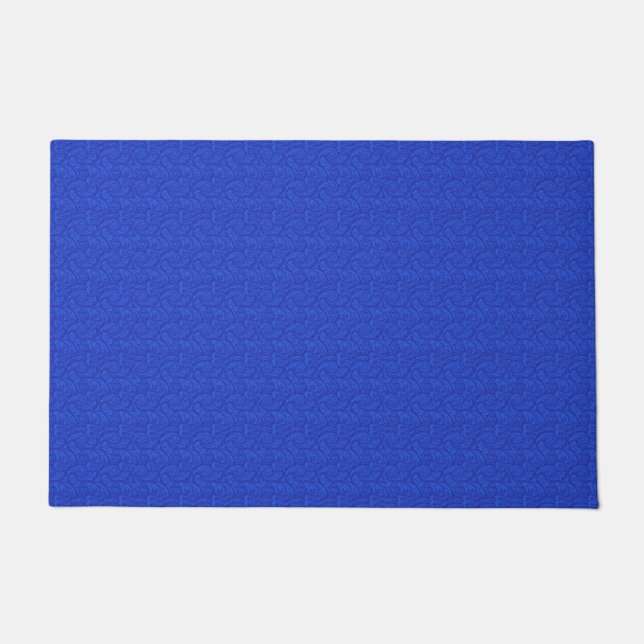 Felpudo Paisaje azul (Anverso)
