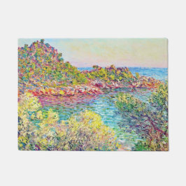 Felpudo Paisaje cerca de Monte Carlo (por Claude Monet)