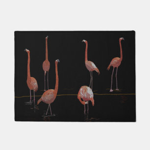 Felpudo Pájaros del flamenco