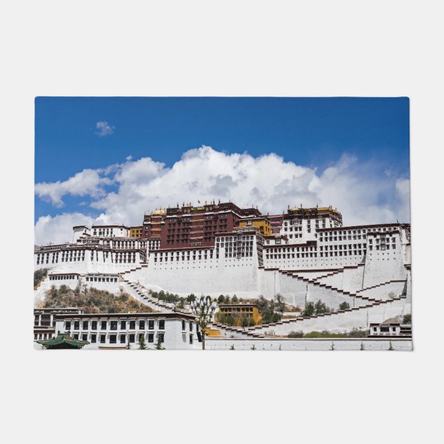 Felpudo Palacio Potala en Lhasa - Tíbet (Anverso)