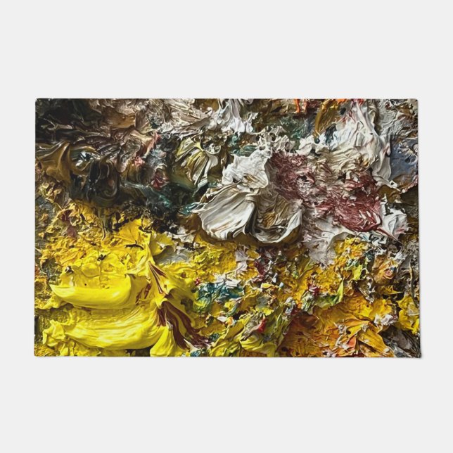 Felpudo Paleta del artista #1 (Anverso)