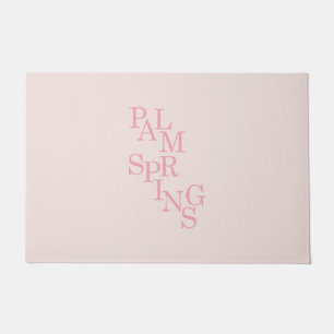 Felpudo Palm Springs Rubor Pink