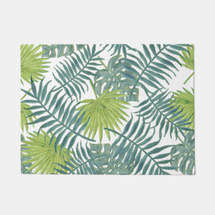 Felpudo Palm Tree Fronds Pintando Hawaian