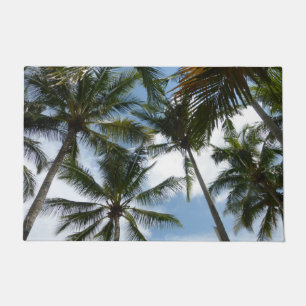 Felpudo Palm Trees Blue Sky Door Mat