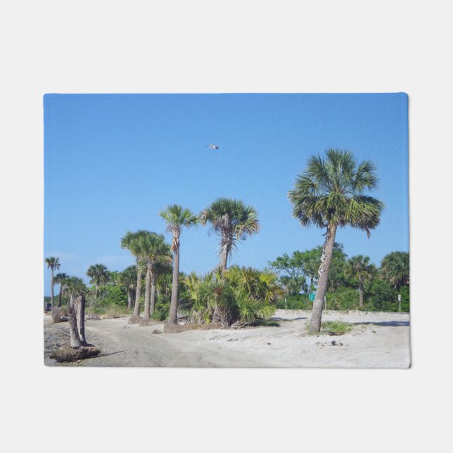 Felpudo Palm Trees doormat (Anverso)