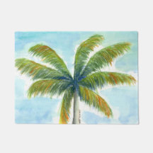 palmera tropical Beach en un día soleado