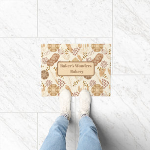 Felpudo Pan: Pan y cebada artesanales, Beige