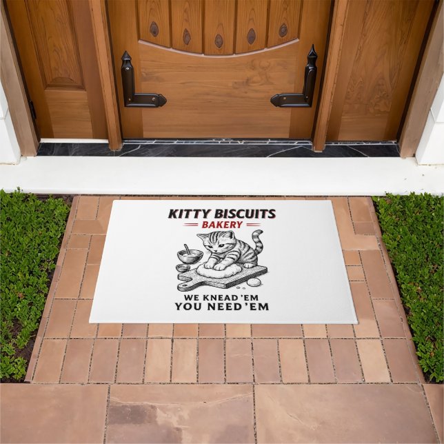 Felpudo Panadería Kitty Biscuits (Exterior)