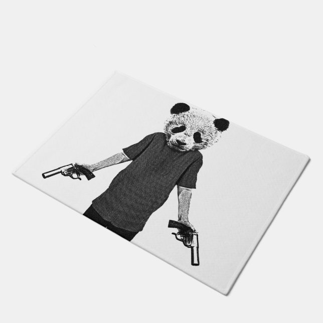 Felpudo Panda del asesino (Angular)