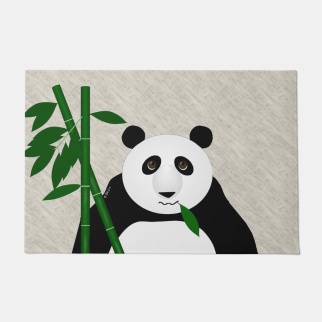 Felpudo Panda Door Mat (Anverso)