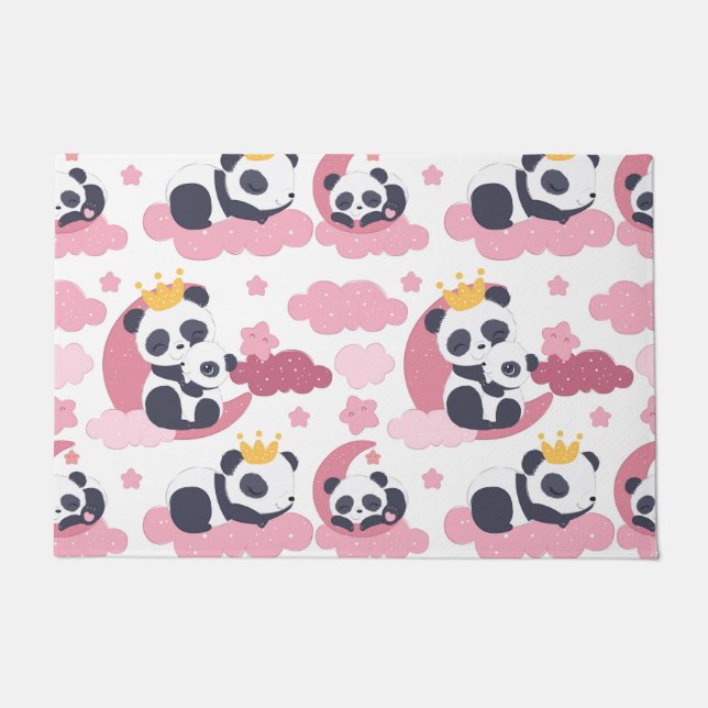 Felpudo Panda Lover | I Am Nicknamed As Panda (Anverso)