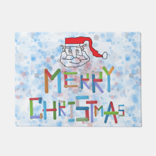 Felpudo Papá Noel