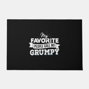 Felpudo Papi Regalo Mi Gente Favorita Me Llama Grumpy