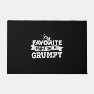 Felpudo Papi Regalo Mi Gente Favorita Me Llama Grumpy