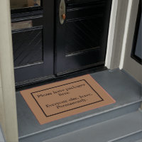 Paquetes de salida de Introvert aquí Doormat