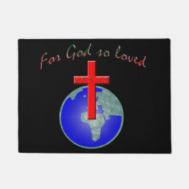 Felpudo Para dios amado tan