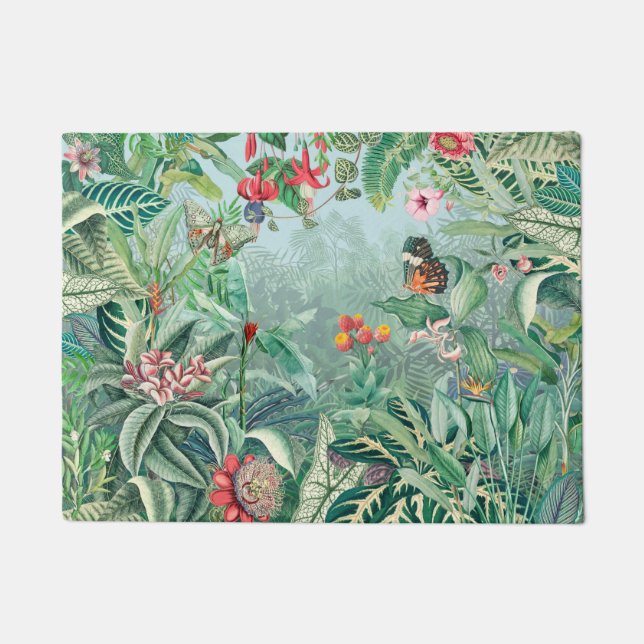 Felpudo Paraíso tropical (Anverso)