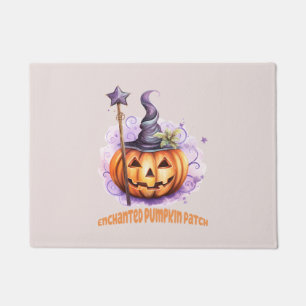 Felpudo Parche de calabaza encantado