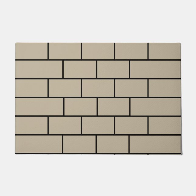 Felpudo Pared de ladrillo (Anverso)