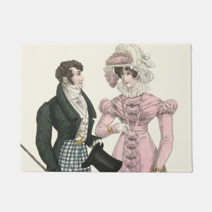 Felpudo Pareja Boda Antigua 1823 Hombre Mujer Moda