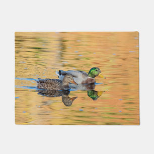 Felpudo Pares de patos silvestres