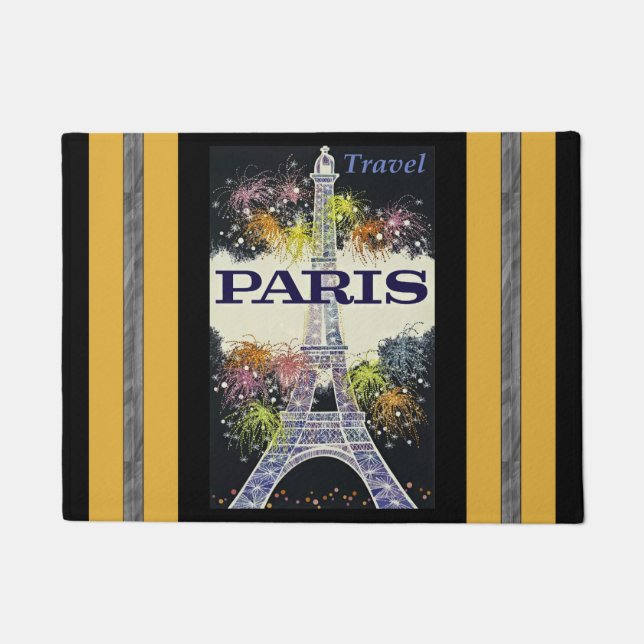 Felpudo París: Poster Doormat (Anverso)