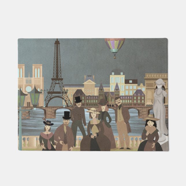 Felpudo París victoriano (Anverso)