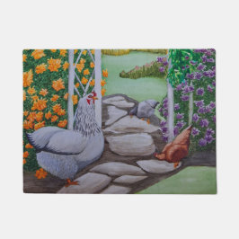 Felpudo Parque del pollo feliz