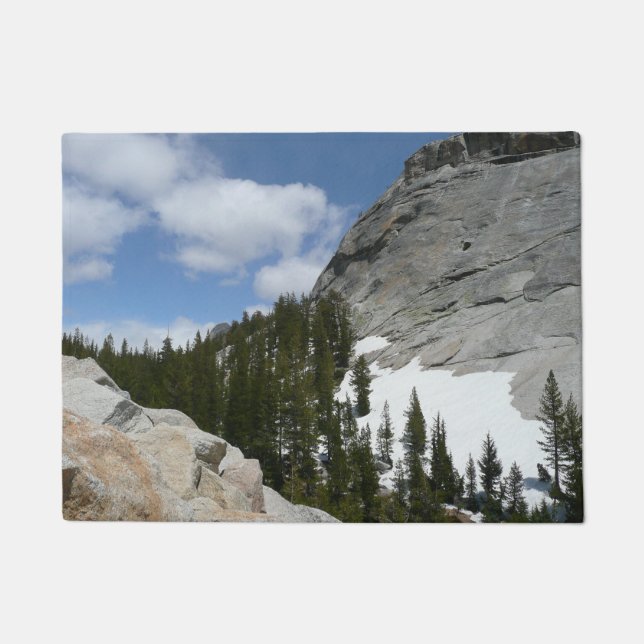 Felpudo Parque nacional Yosemite de nevadas de granito II (Anverso)