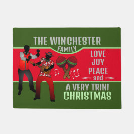 Felpudo PARRANDEROS con un muy Trini Navidad