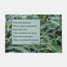 Paso con Doormat tranquilo