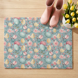 Felpudo Pastel Easter Blooms Decorative