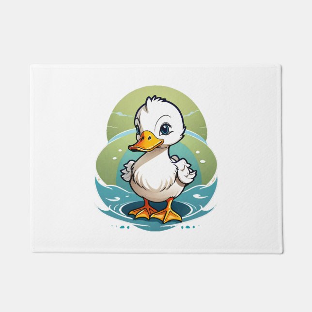 Felpudo pato-blanco (Anverso)