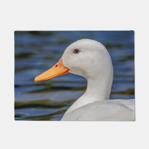 Felpudo Pato blanco del pato silvestre