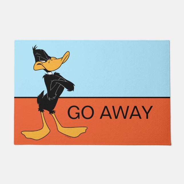 Felpudo PATO DAFFY™ con color cruzado de brazos (Anverso)