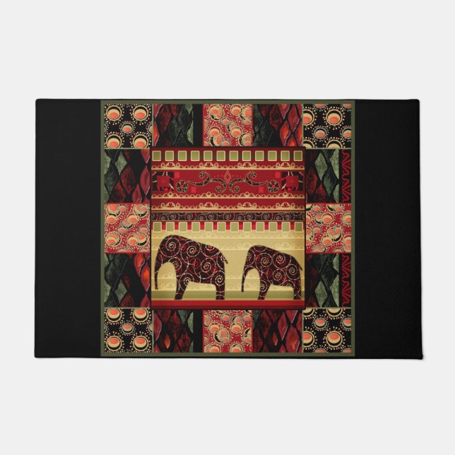 Felpudo Patrocinio africano (Anverso)