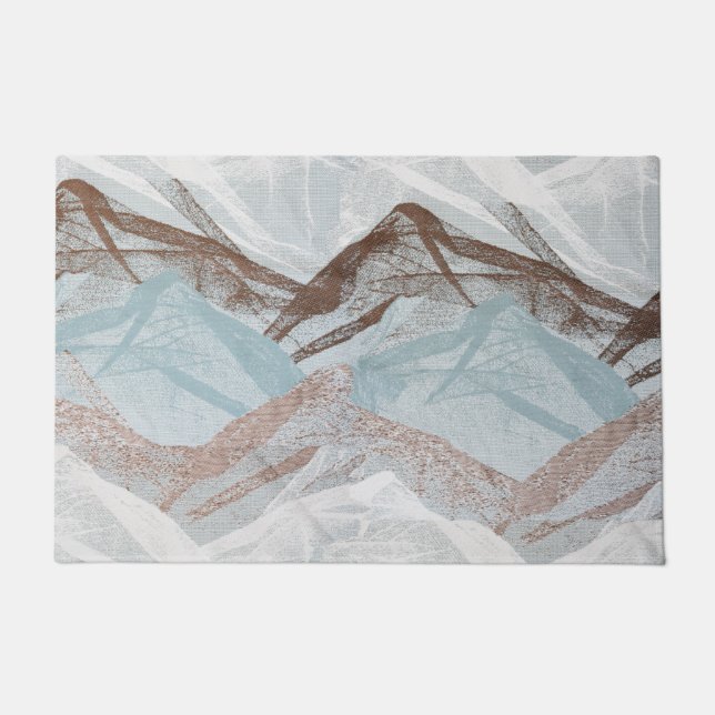 Felpudo Patrón abstracto (Anverso)