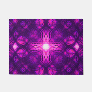 Felpudo Patrón cruzado de Kaleidoscope