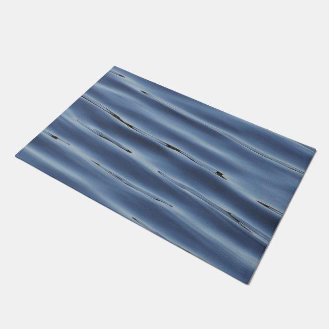 Felpudo Patrón de agua azul (Angular)