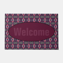 Felpudo Patrón de diseño decorativo