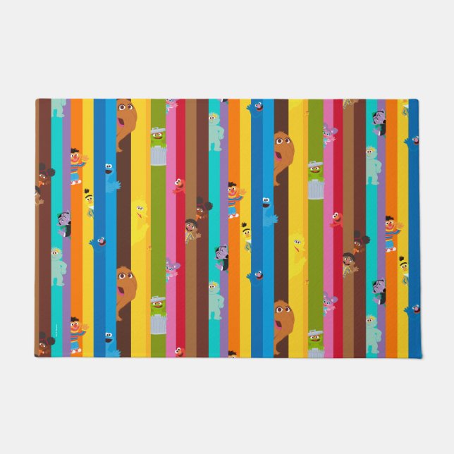 Felpudo Patrón de franja de unión (Anverso)