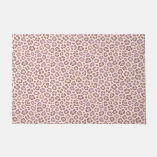 Felpudo Patrón de leopardo femenino
