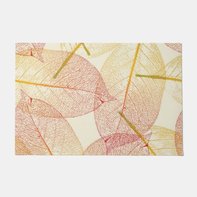 Felpudo Patrón de otoño (Anverso)