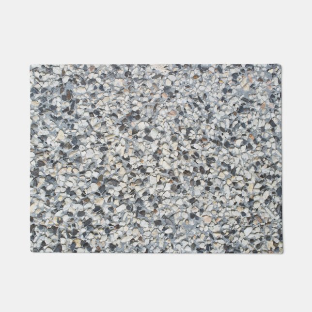 Felpudo Patrón de piedra (Anverso)