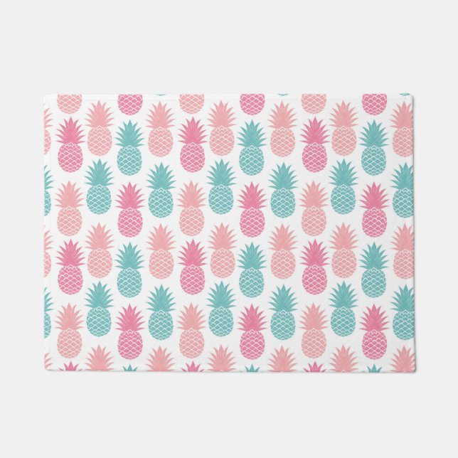 Felpudo Patrón de piña de época (Anverso)