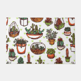 Felpudo Patrón de planta