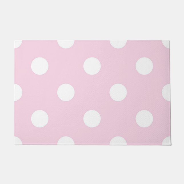 Felpudo Patrón de puntos polacos (Anverso)