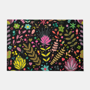 Felpudo Patrón de superficie floral - Papel de escritorio 