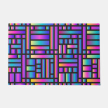 Patrón Estilo Moderno - Moda Tartán Geométrico