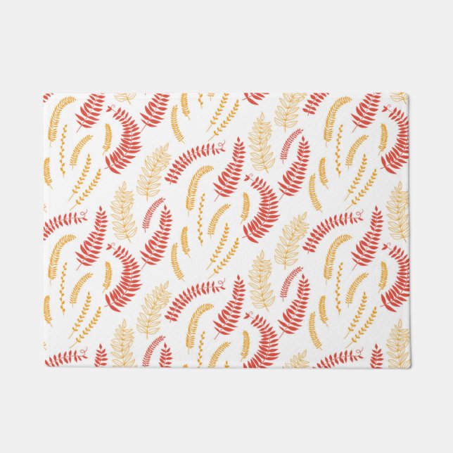 Felpudo Patrón floral (Anverso)